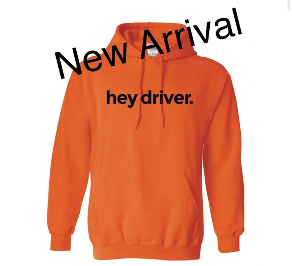 Traffic Cone Orange Hoodie