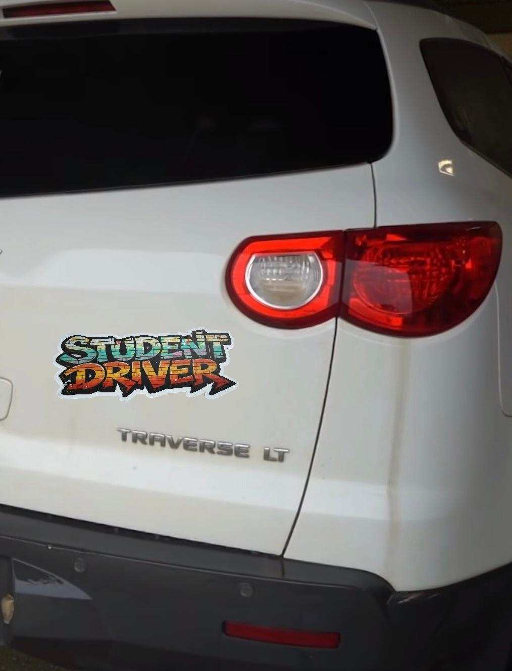 Student Driver Car Decal